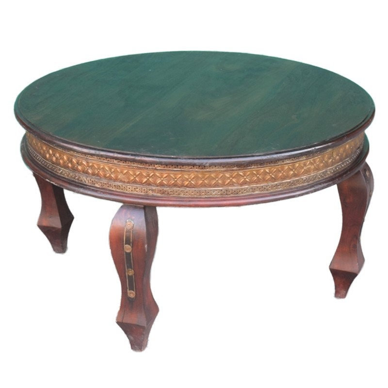 Solid Wood Top Coffee Table