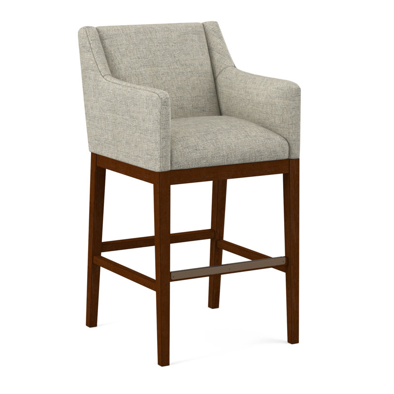 Upholstered Stool, 61527-88, English Saddle