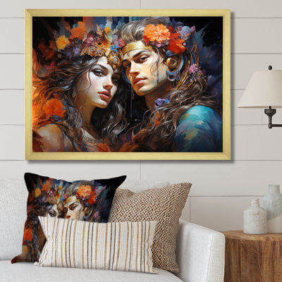 «Hinduisim Ardhanarishvaras Unity II», reproduction sur toile