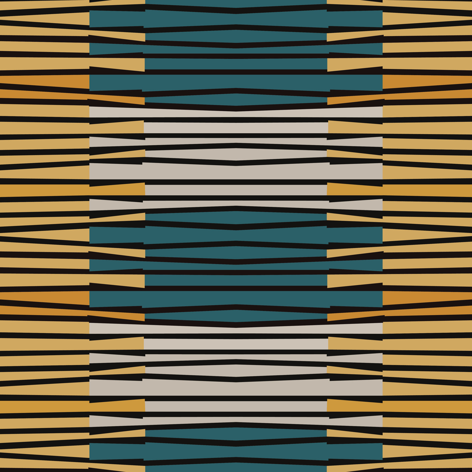 Geometric Peel & Stick Wallpaper Roll, Teal