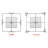 Fixturedisplays® Up To 17.2" 32-Pocket Adjustable Display Rack, Double Tier Greeting Post Card Christmas Holiday Spinning Rack Stand 11603-L-BLK