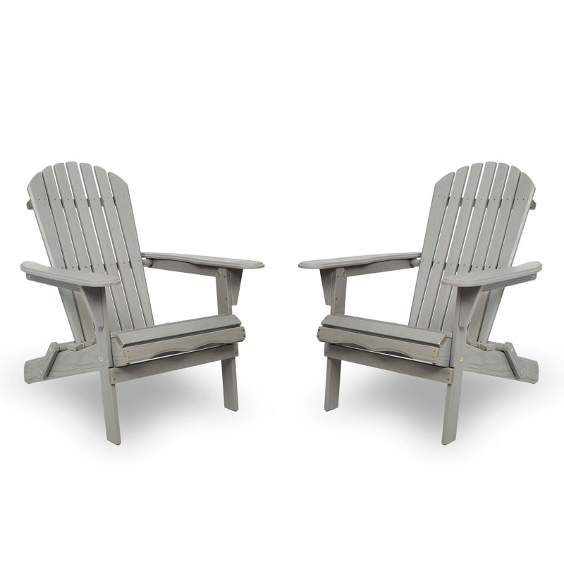 Wood Lounge Patio Chair For Garden Outdoor Wooden Folding Embossed Adirondack Chair Set Of 2 Solid Cedar Wood Lounge Patio Chair With Wood Grain