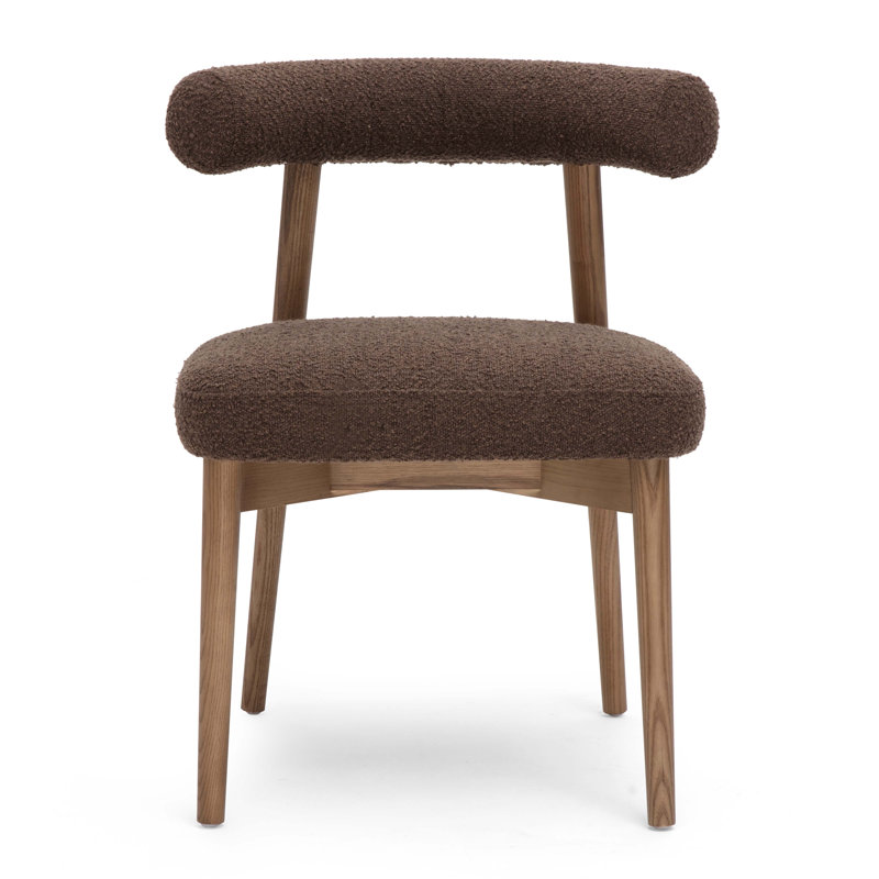 Chaise d'appoint Kason, Brun, Chocolat / Brun