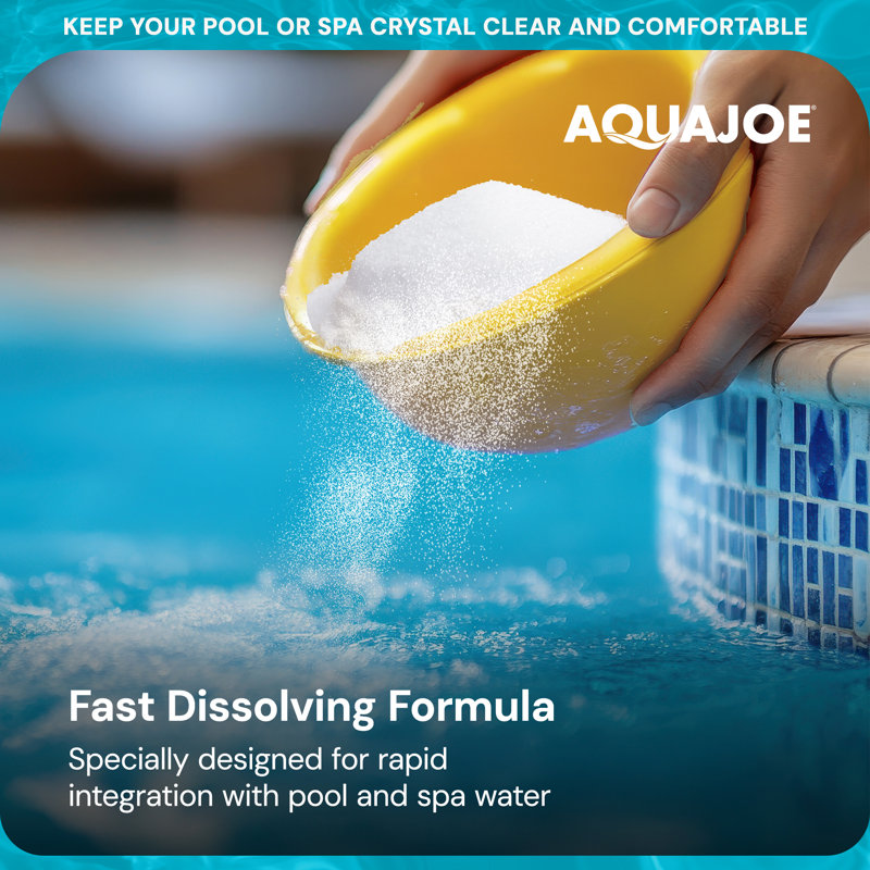 Aqua Joe 3 Pack 40 Lb Fast Dissolving Pool Spa Salt Chlorine Generators, AJ-PS40