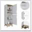 Garde-manger à 2 portes Rutherford avec beaucoup de rangement et un design élégant pour les cuisines modernes