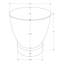 Tambour, table d'appoint, pour salon, chambre à coucher-1504969926