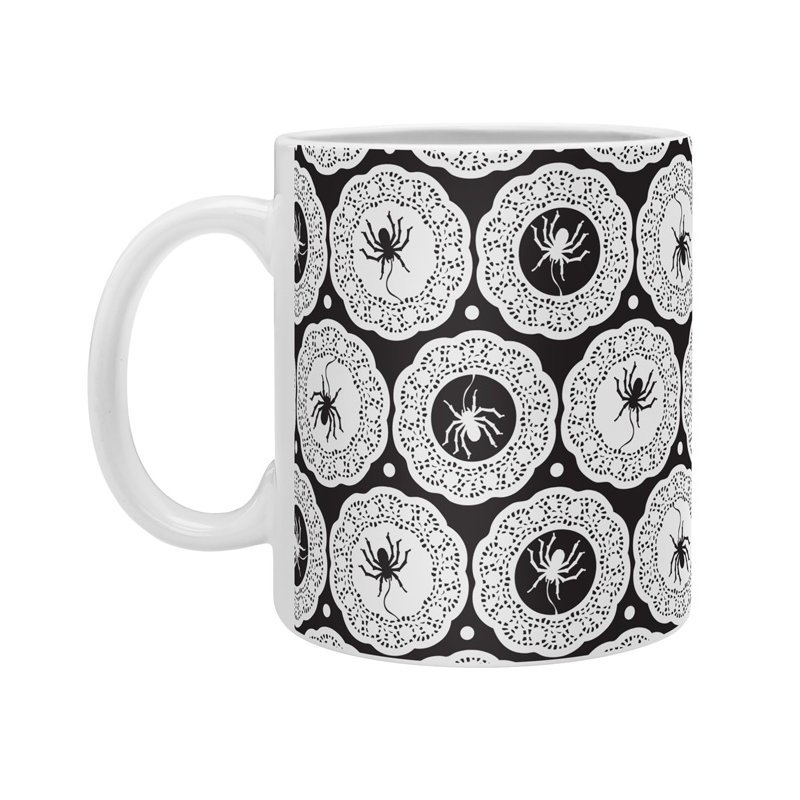 Grande tasse à café en céramique heather dutton spiders