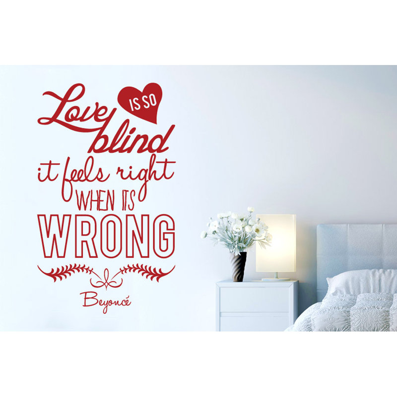 Wall Decal, Dark Red