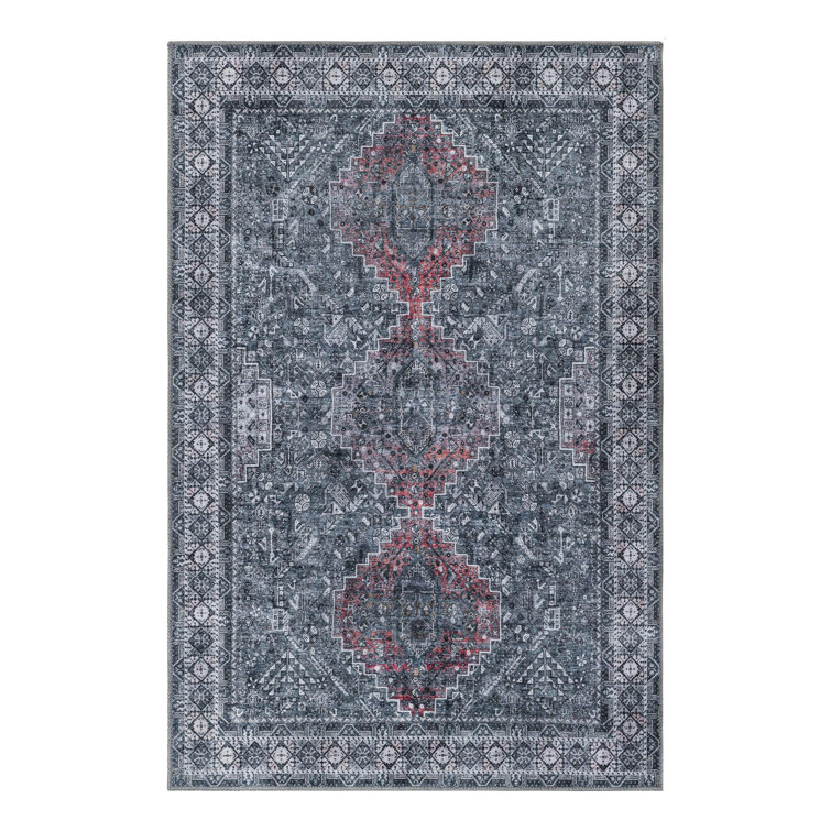 Meguel Performance Chenille Geometric Indoor Rug