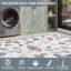 Rectangle Floral Area Rug-819849419-819849429