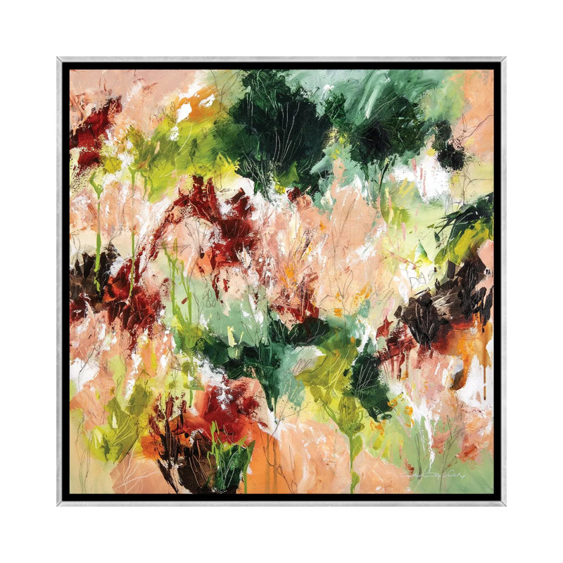 « Nature Imprints II » par Cristina dalla Valentina-impression d’art graphique, H 18 po x l 18 po x 1,5 po, Pas de tapis