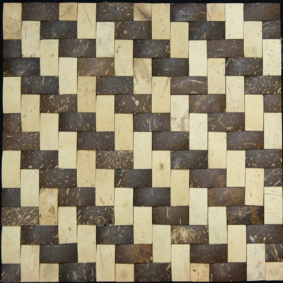 Carreau de mosaïque à chevrons / chevrons 0,75 po x 1,5 po