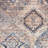 Machine Washable Southwestern Ivory/Gray/Latte Brown Area Rug-1625196333