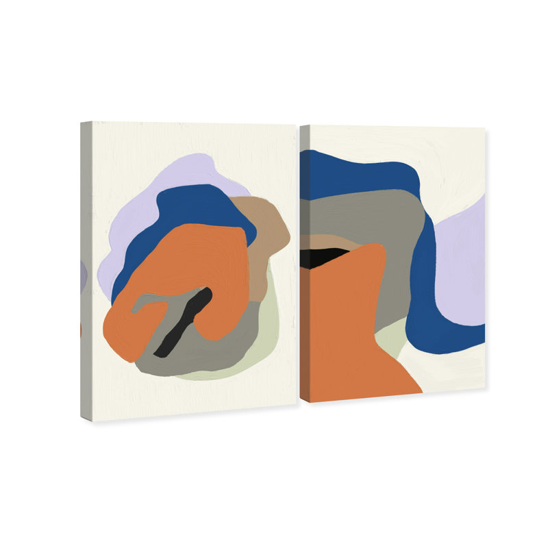 Together Set Set by Oliver Gal, 16"H x 24"W, Gallery Wrapped