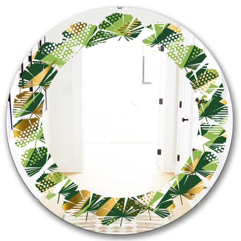 Miroir mural Coastal, H 23,6 po x l 23,6 po, Quatrefoil II