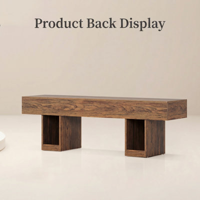 Meuble télé pour téléviseur de 55 po ou moins Farmhouse, consoles en bois pour le salon