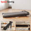 Portable Under Desk Walking Pad Quiet Slim Treadmill with LED Display 1-8km/h Speed Range 110kg Max Load