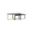 Coffee Table Glass Top Nesting Coffee Table