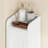 Slim Bathroom Storage Cabinet, Narrow Bathroom Organizers and Storage with 4 Adjustable Feet, Laundry Room Organization for Small Space, Kitchen, Living Room, 3 Doors White-1059047127-1065100851