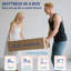Matelas à soulagement de la pression à ressorts ensachés en mousse viscoélastique imprégnée de gel-2093964249