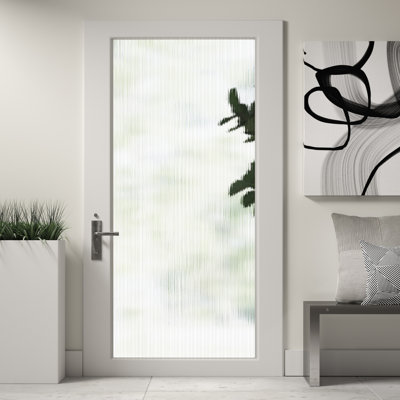 Abstract Non-Wall Damaging Window Decal