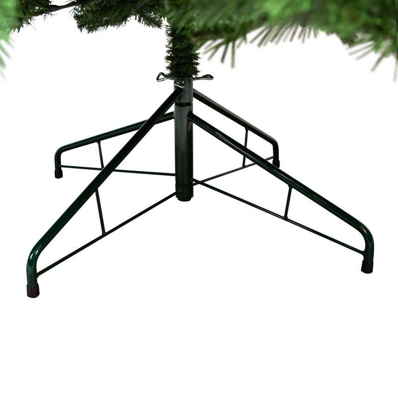 Arbre de Noël artificiel épinette double du Colorado - 12 lumières, H 120 po x l 50 po