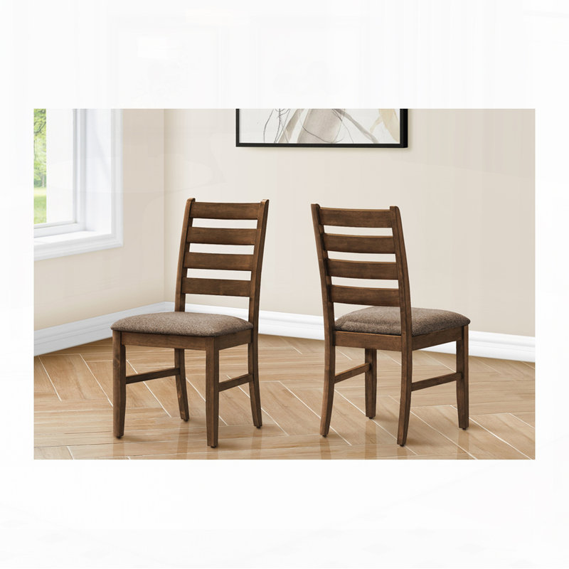 Chaise rembourrée, Cerisier, Brun