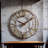 Asher Metal Wall Clock