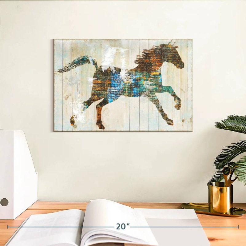 Cheval Brampt Free Spirit, H 8 po x l 12 po