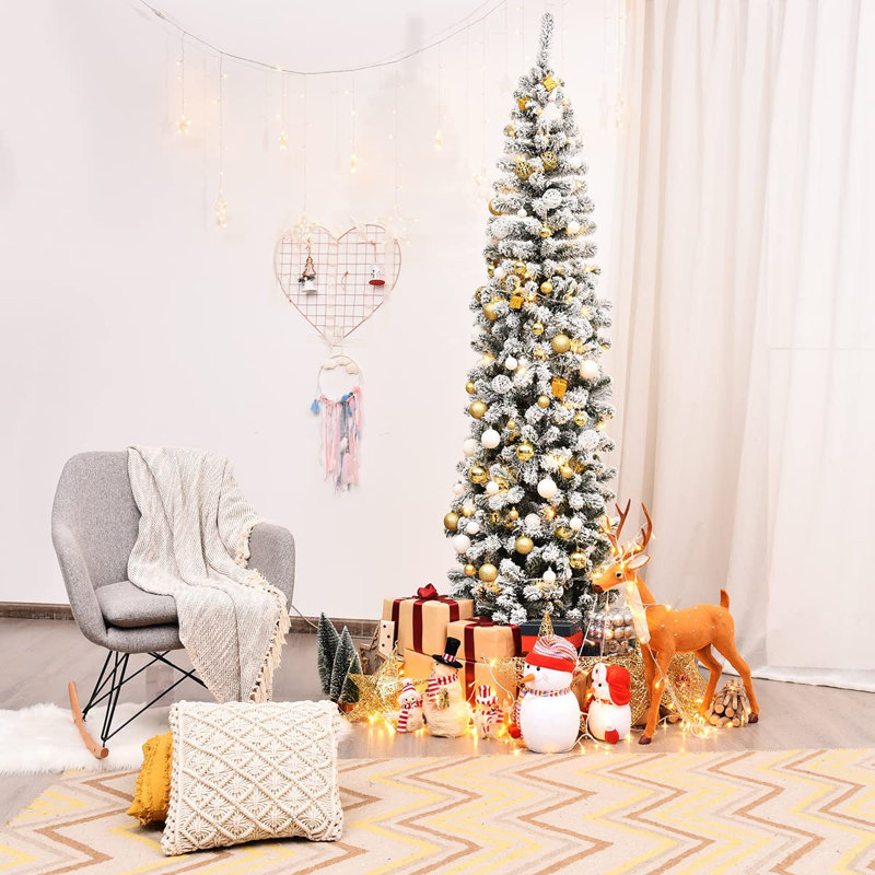 7.38' H Artificial Fir Christmas Tree