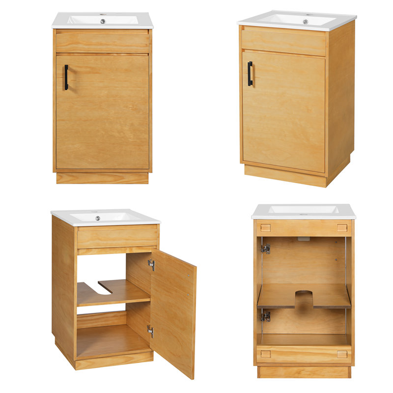 Meuble-lavabo sur pied 20 po Modern
