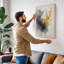 Chaos and Bloom Modern - Wrapped Canvas-2090200191-2090200162