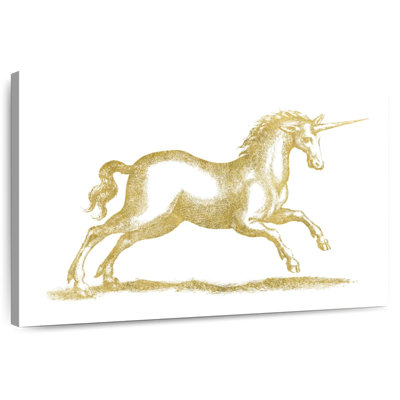 Kelan Golden Unicorn Fantasy