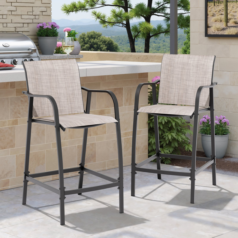 Tabouret de bar 28,74 po Ontario, Gris