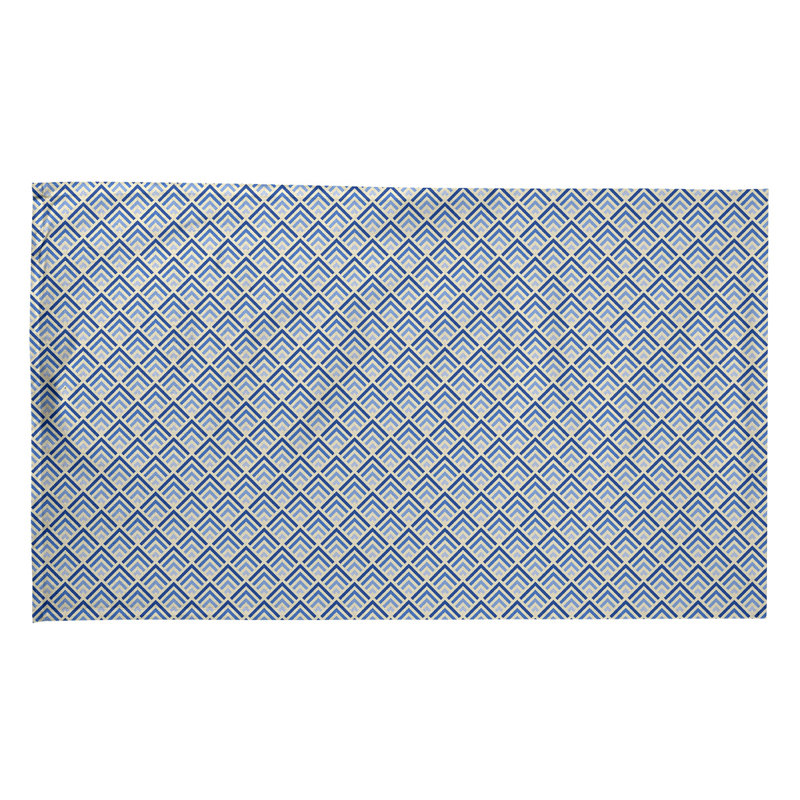 Tea Towel Kitchen Towel, Cotton Twill, Blue