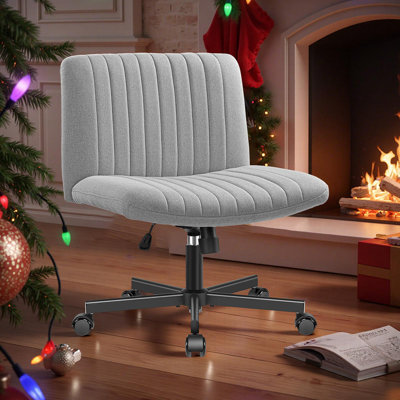 Wheeled Wide Seat Leisure Office Chair