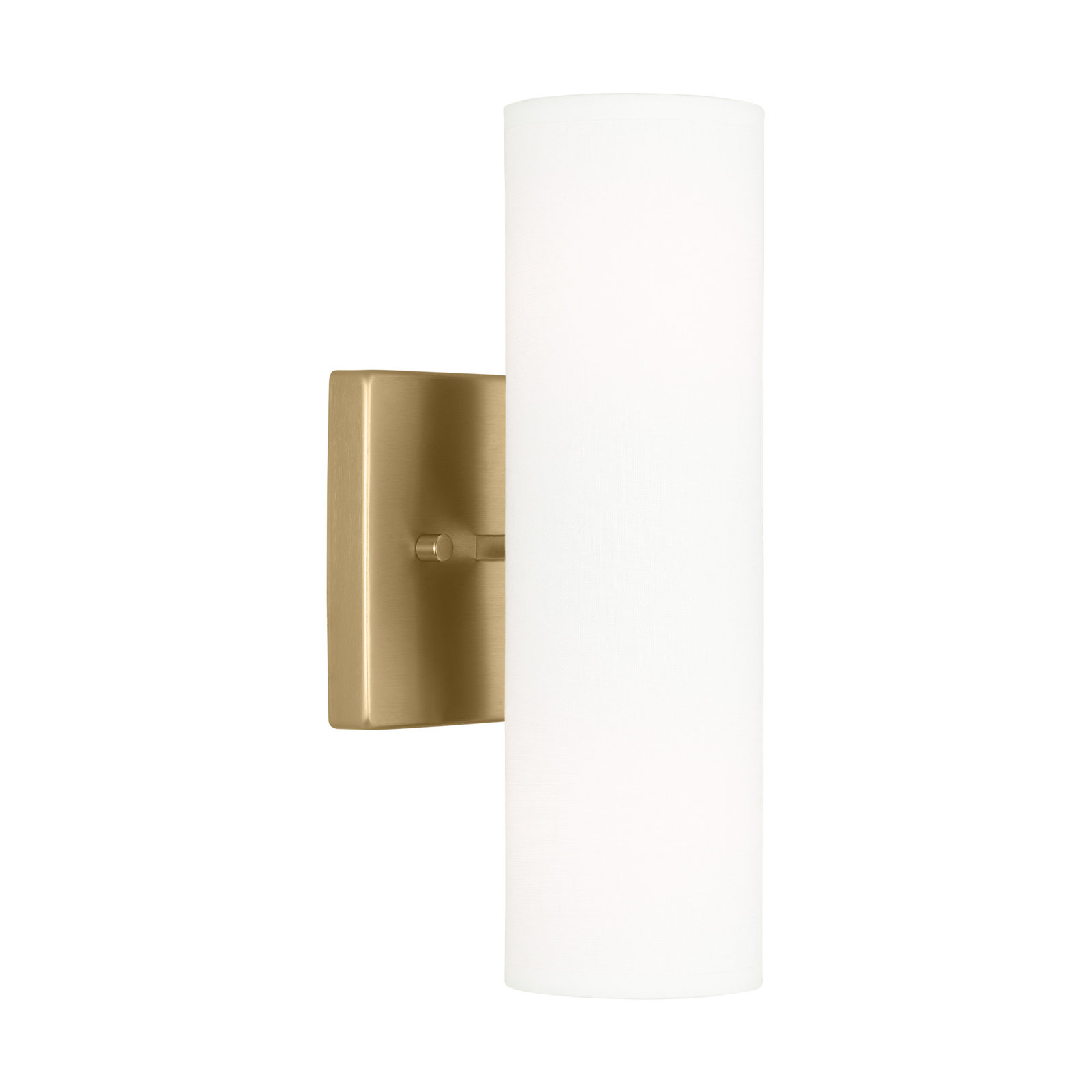 Capalino 2-Light Bath Sconce, Satin Brass