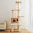 4 Tiers Cat Tree with Condos,Perch,Scratching Posts