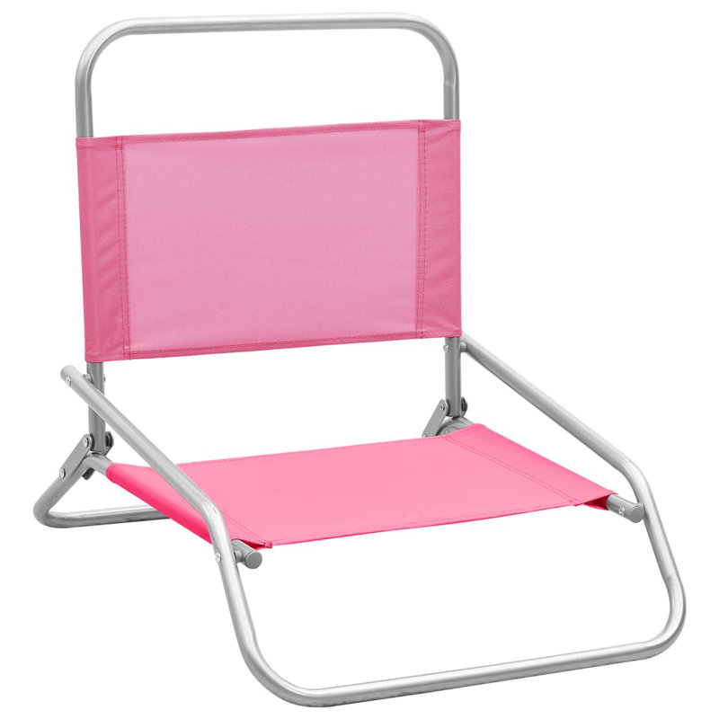 Huette Folding Beach Chair, Pink