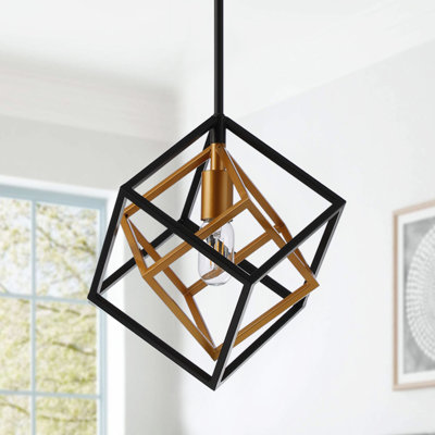 Luminaire suspendu géométrique 1 lumière Braeburn