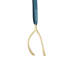 Christmas Wishbone Golden Ornament