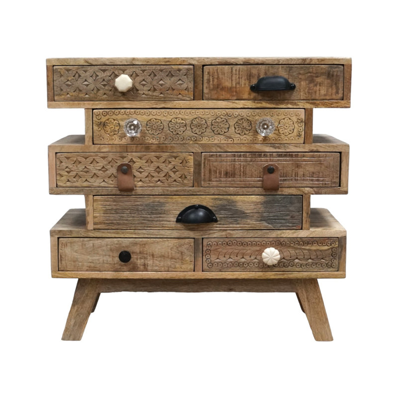 Jeanea 22.5'' W Solid Wood Nightstand