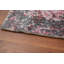 Tapis all-over moderne à motif abstrait 5 x 8