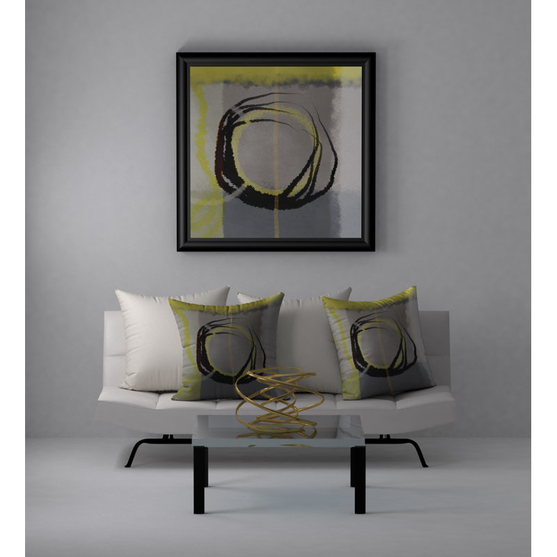 Reversible Throw Pillow, 18" x 18"