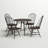 Savannah 4 - Person Four Leg Dining Set-1630885136