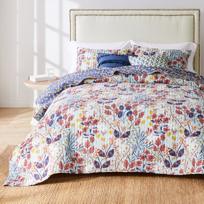 Koepp Perry Modern Bontanical Reversible Quilt Set