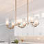 Lustre linéaire unique à 6 lumières Acari