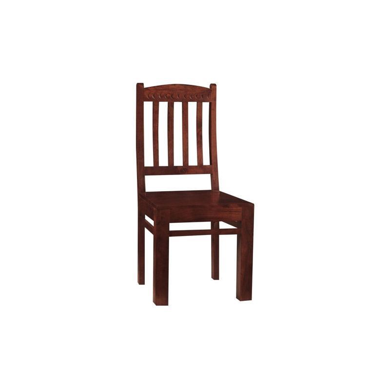 Oxford 46cm H Solid Wood Slat Back Side Chair