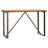 Aniyah 48.7'' Solid Wood Top Console Table