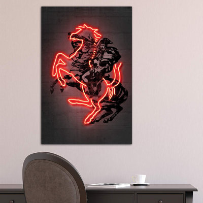Napoleon 1 Piece Wrapped Canvas Wall Art